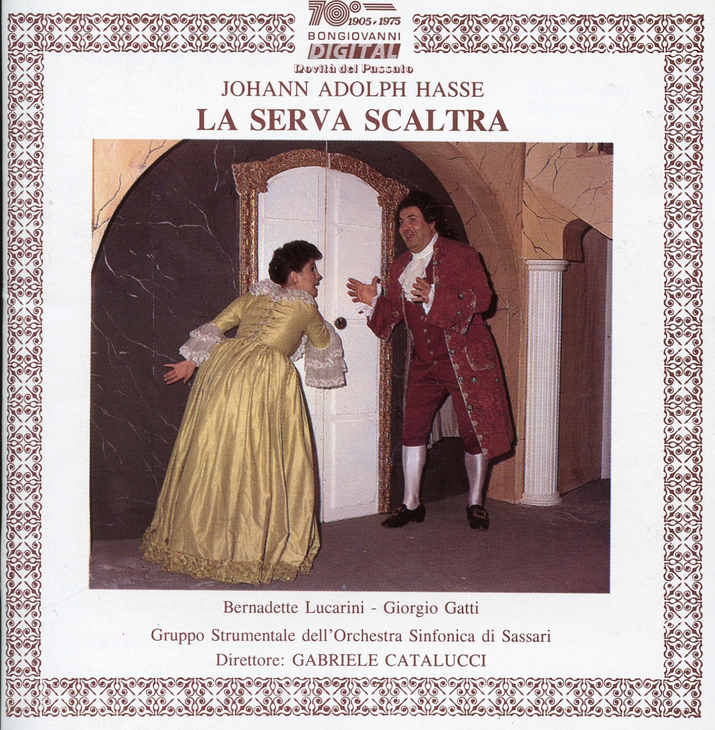 La serva scaltra, La serva scaltra: Recitative. In succhio io me ne vado (Balanzone, Dorilla)