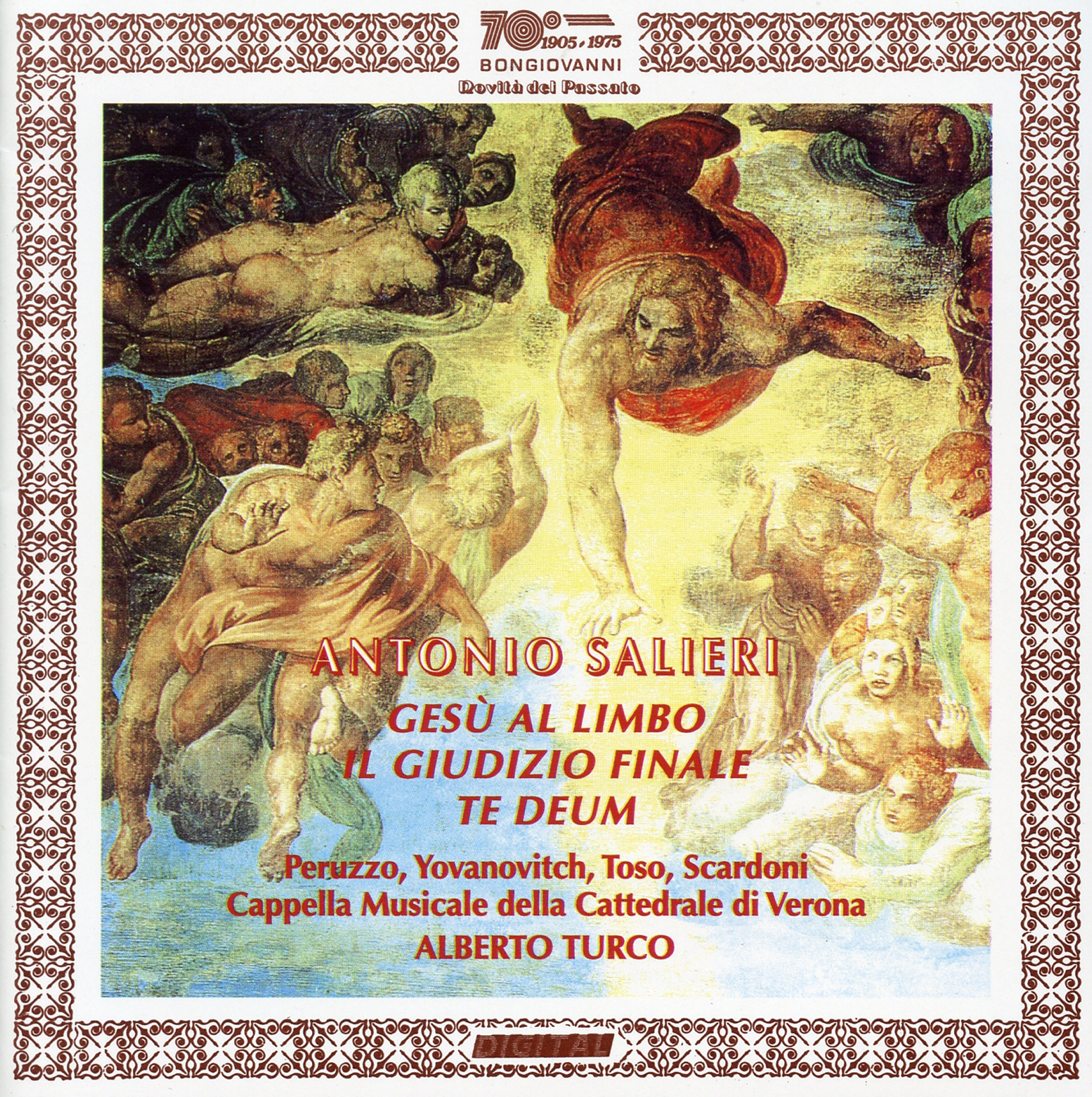 Gesu al limbo, Gesu al limbo: Sinfonia. Dio d'Abramo e di giacobbe