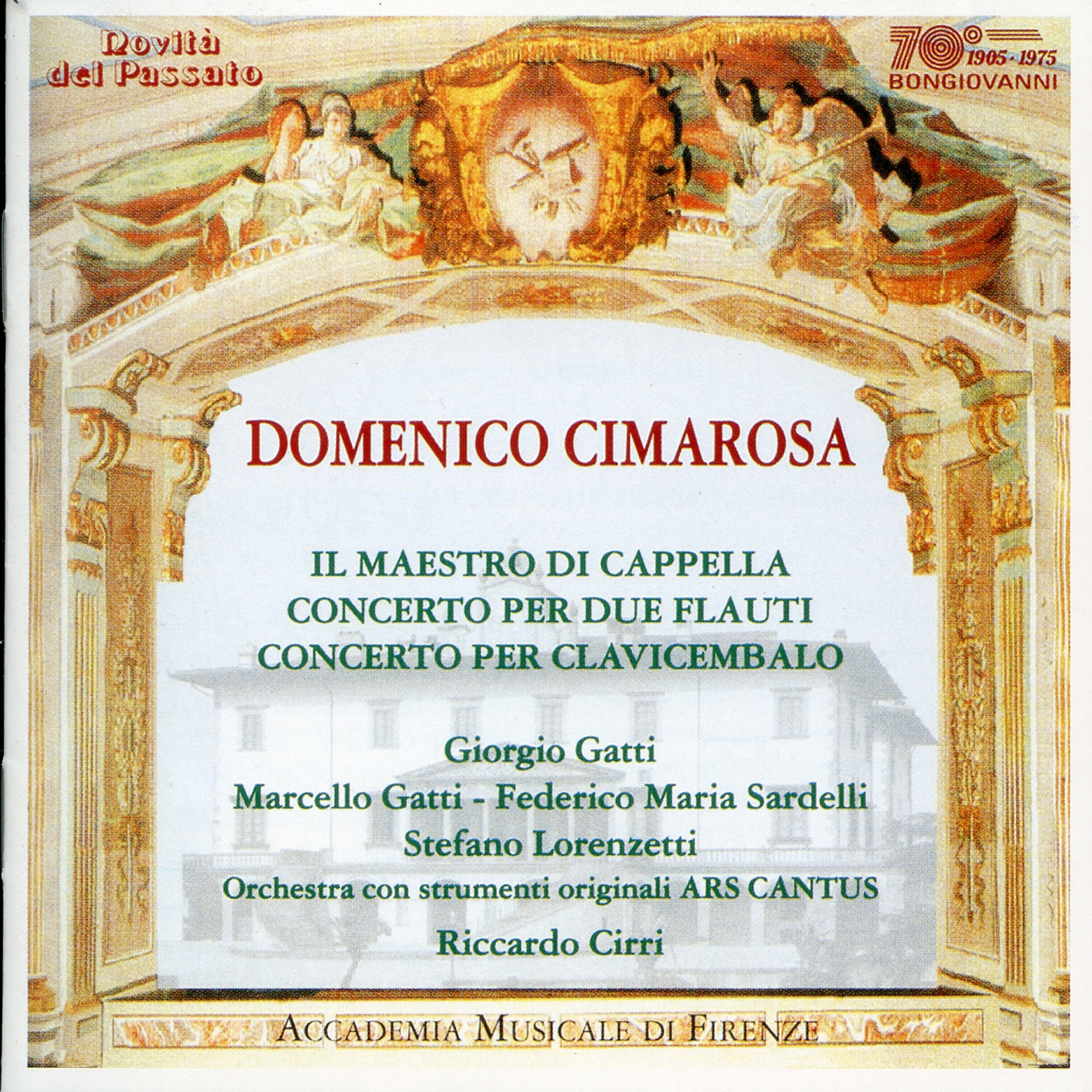 Il maestro di cappella, Il maestro di cappella: Recitative. Se mi danno il permesso