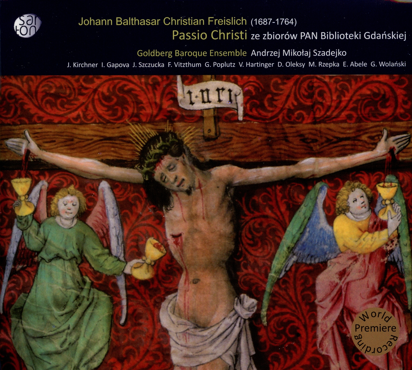 Passio Christi, Passio Christi: Act II: Recitative: Und Jesus ward zum Palast Kaiphas' (Evangelist, Caiphas, Jesus, Kriegsknechte)